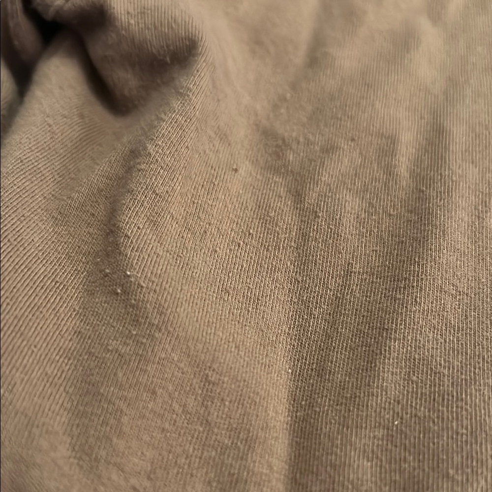 Zenana Outfitters Brown/Tan Long Sleeve Shirt - Picture 3 of 6